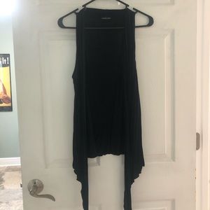 Max & Mia - Black lightweight sleeveless vest - womens large